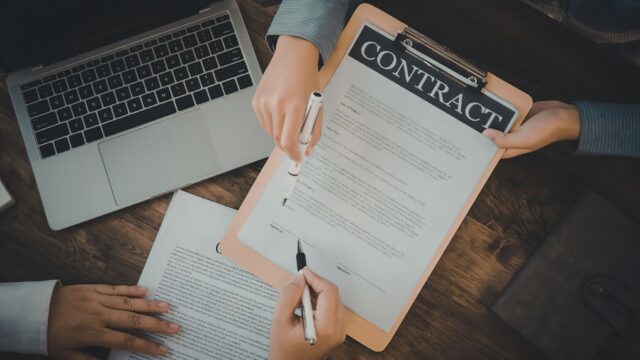 subject to contract settlement