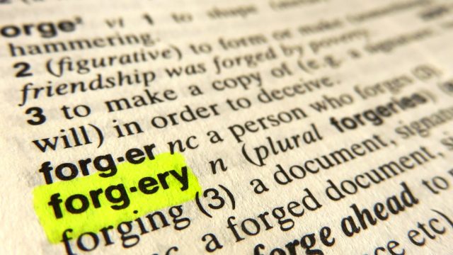 forged wills